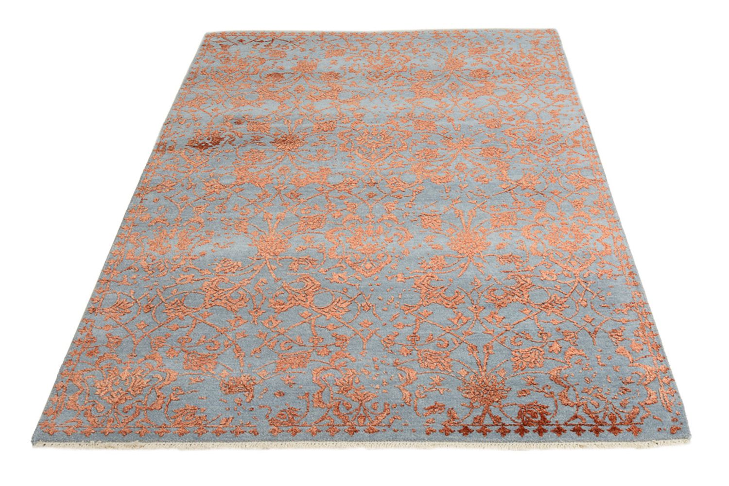 Designer Teppich - 186 x 125 cm - orange