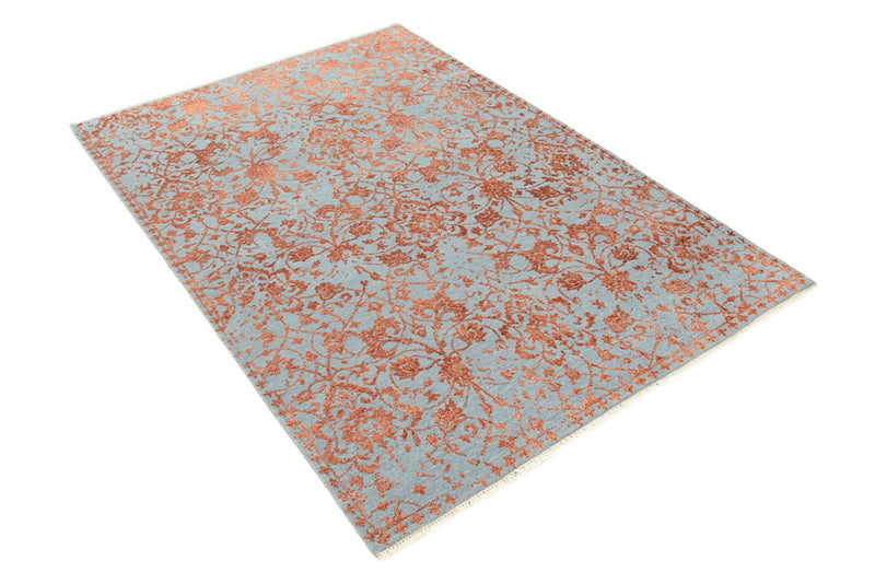 Designer Teppich - 184 x 126 cm - orange