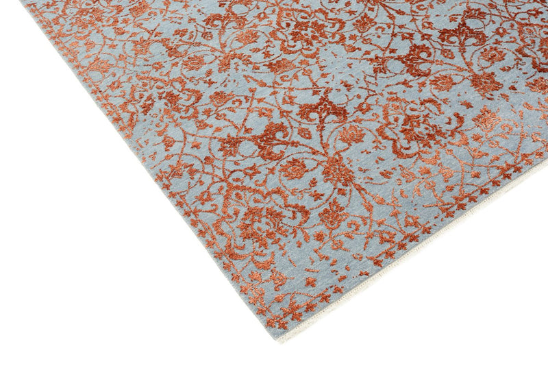 Designer Teppich - 184 x 126 cm - orange