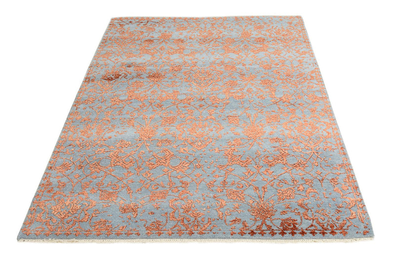 Designer Teppich - 184 x 126 cm - orange