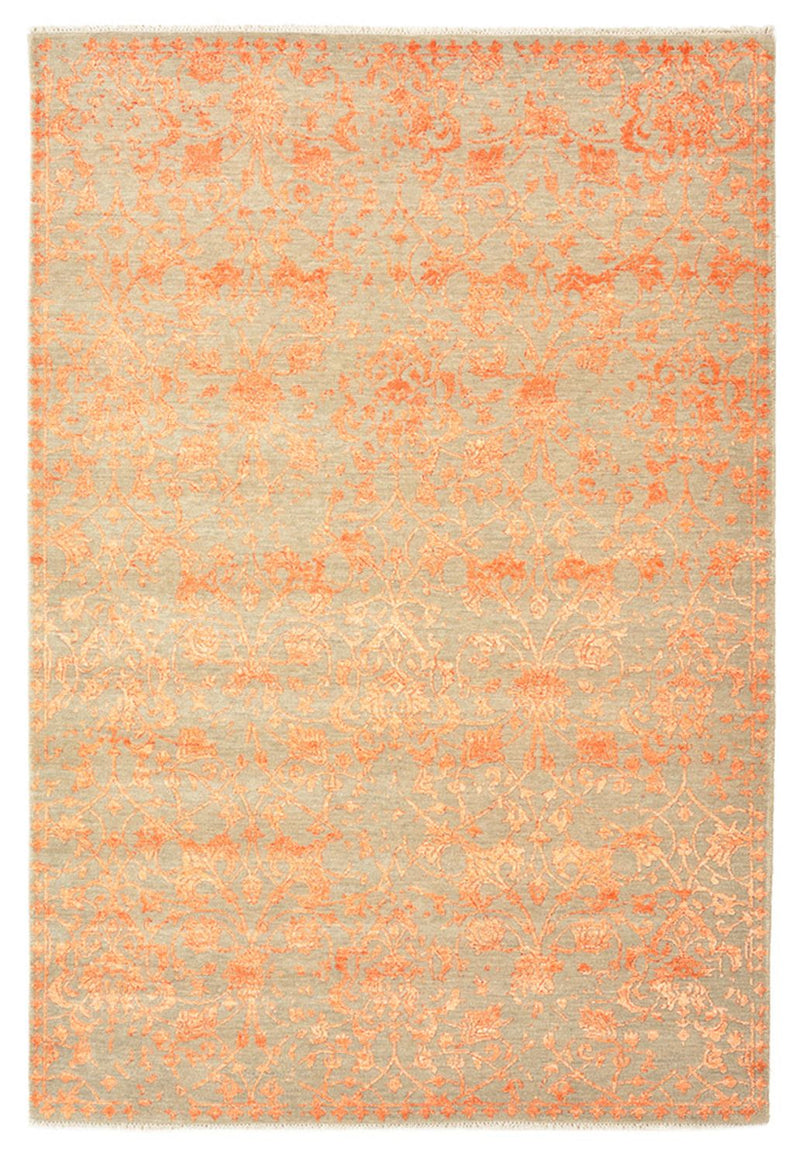 Designer Teppich - 186 x 128 cm - orange