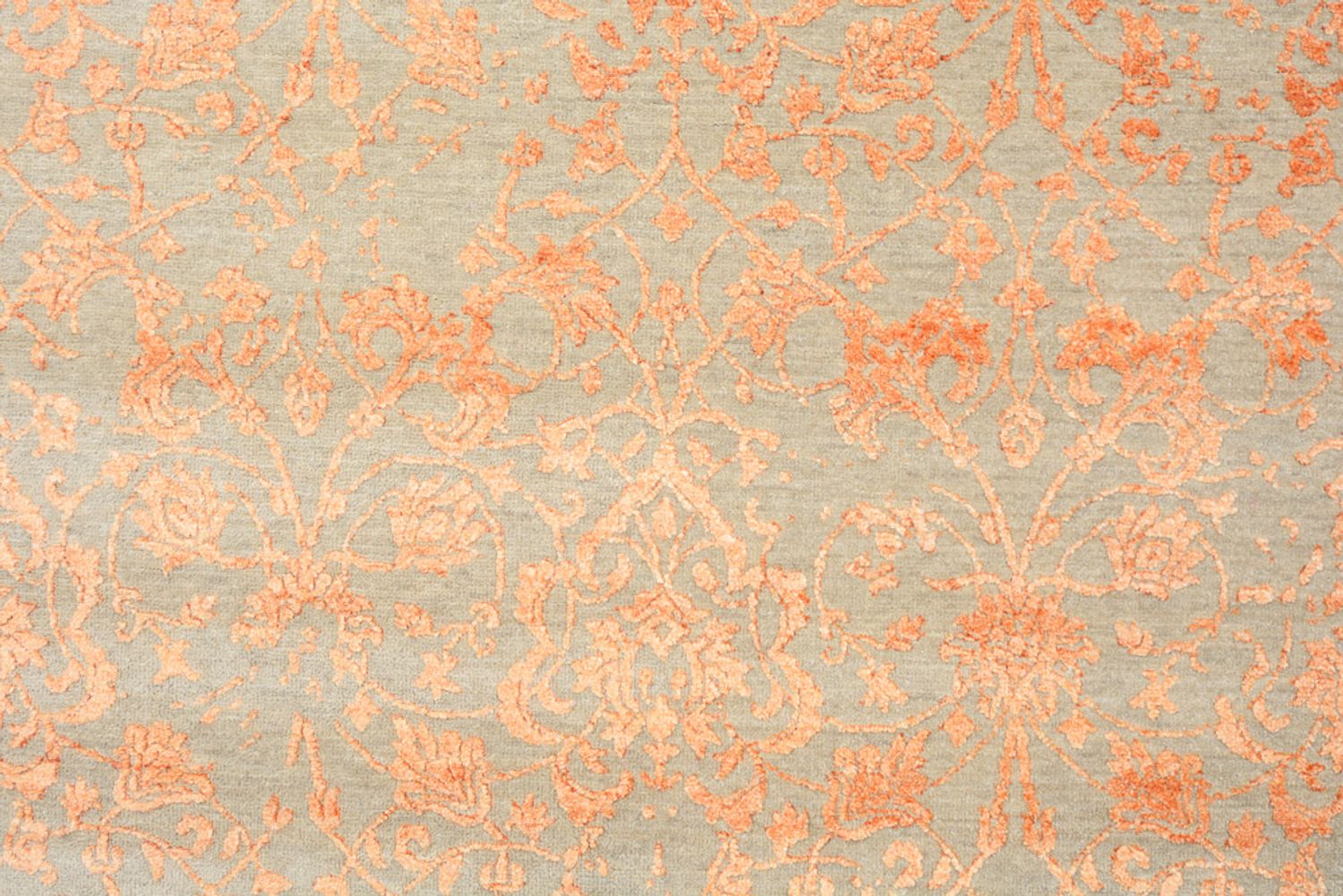 Designer Teppich - 186 x 128 cm - orange