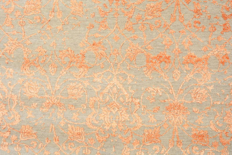 Designer Teppich - 186 x 128 cm - orange