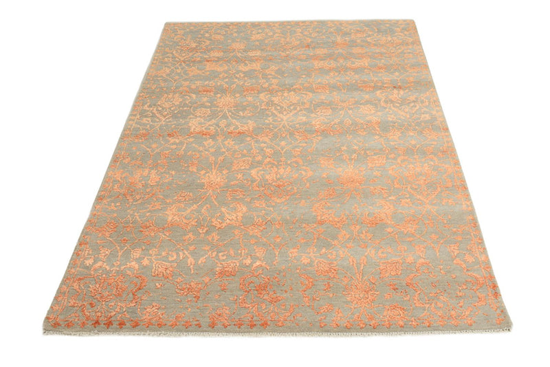 Designer Teppich - 186 x 128 cm - orange