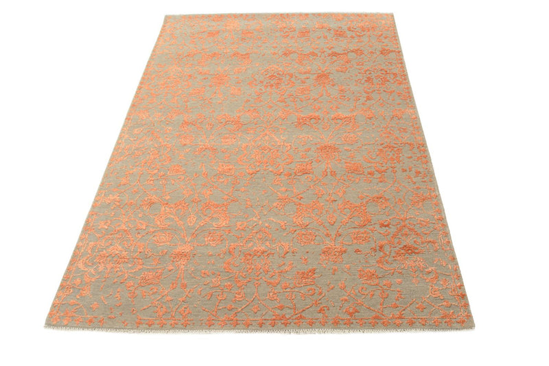Designer Teppich - 212 x 156 cm - orange