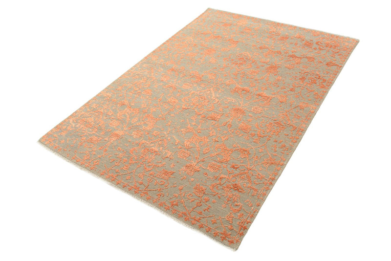 Designer Teppich - 212 x 156 cm - orange