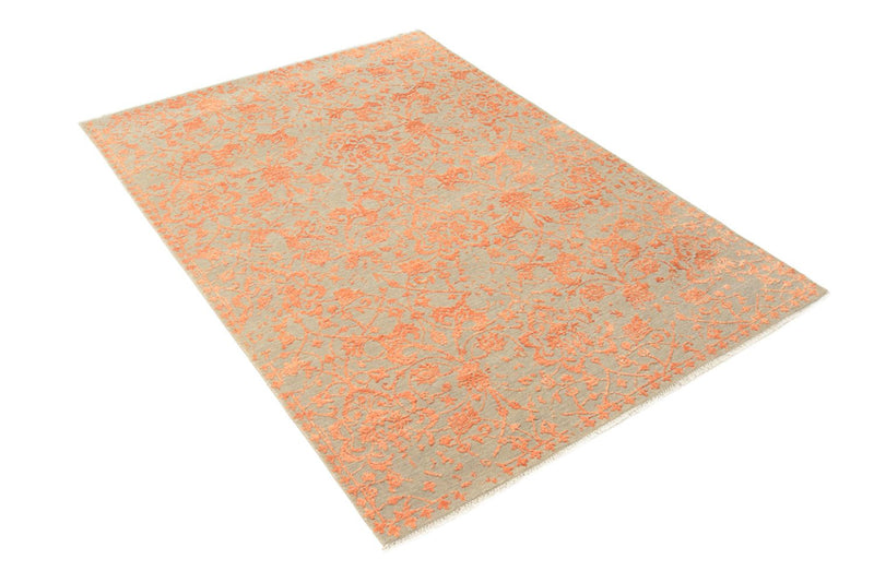Designer Teppich - 212 x 156 cm - orange