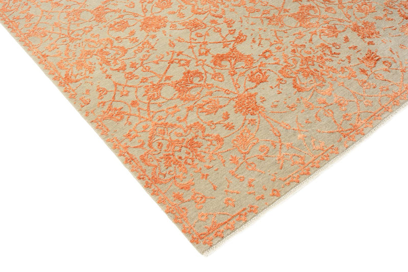 Designer Teppich - 212 x 156 cm - orange