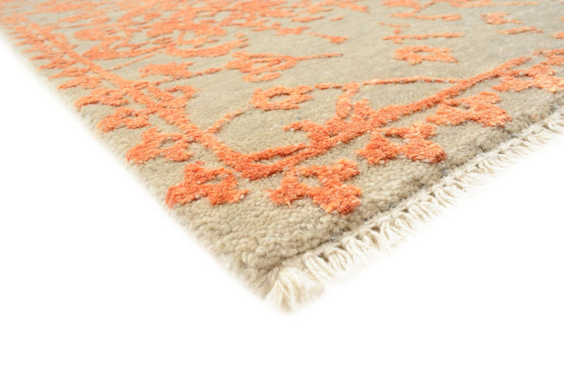 Designer Teppich - 212 x 156 cm - orange