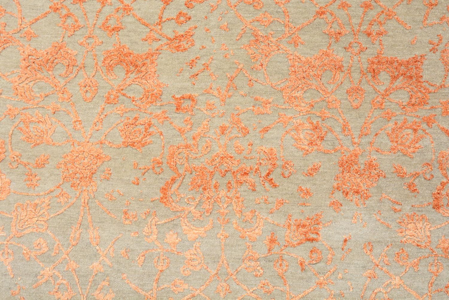Designer Teppich - 212 x 156 cm - orange