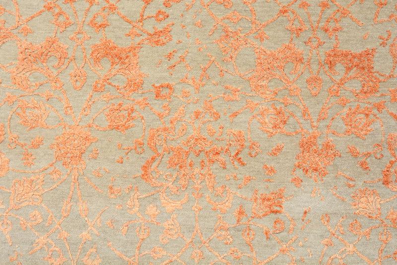 Designer Teppich - 212 x 156 cm - orange