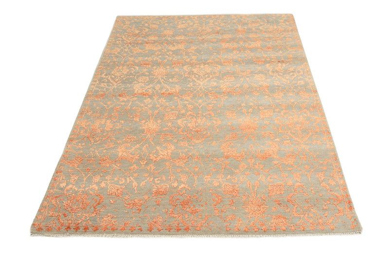 Designer Teppich - 212 x 156 cm - orange