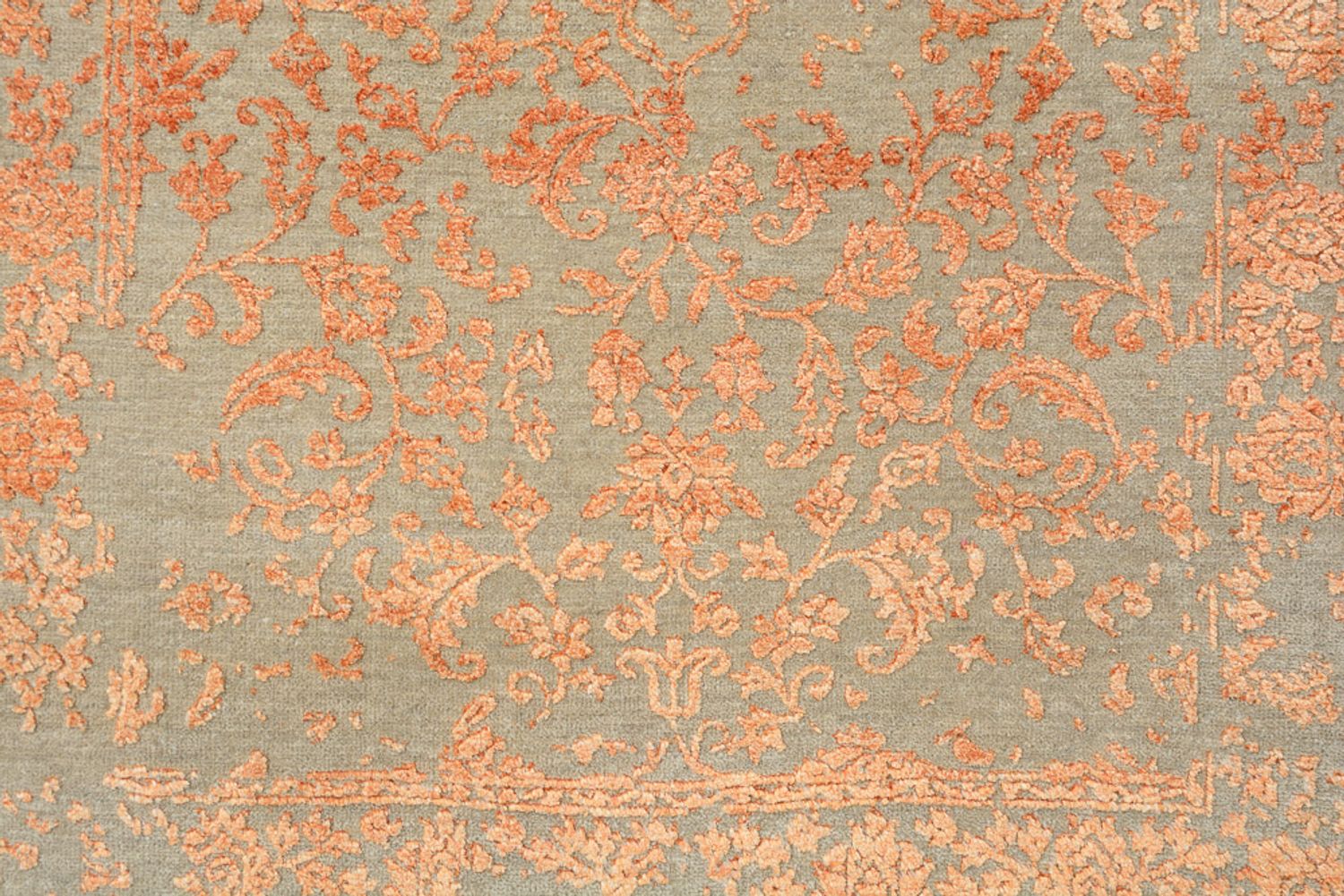 Designer Teppich - 153 x 94 cm - orange