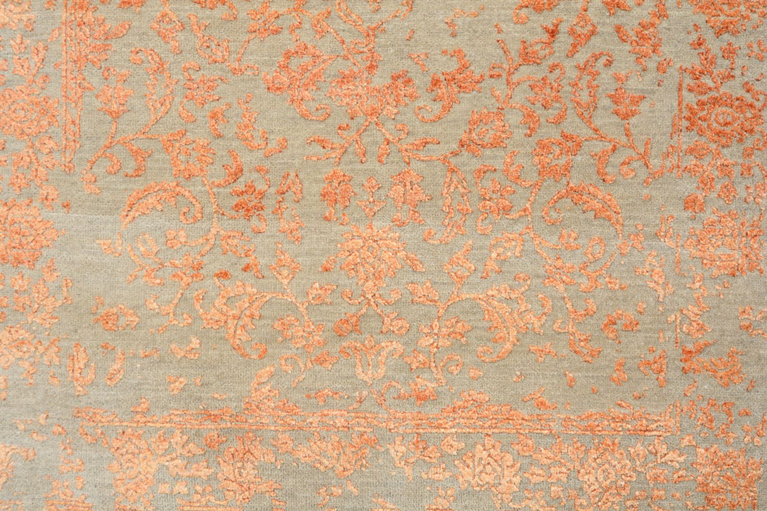 Designer Teppich - 152 x 94 cm - orange