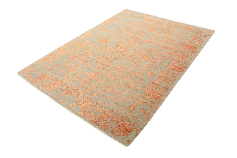 Designer Teppich - 211 x 157 cm - orange