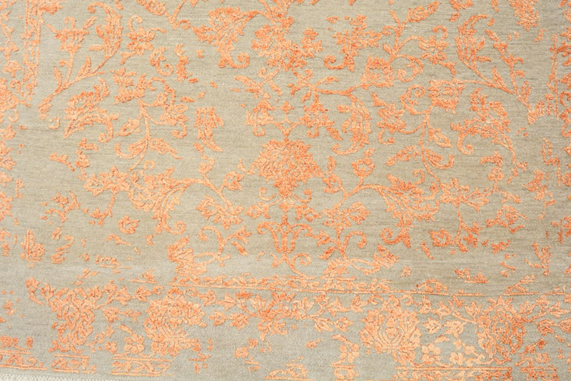 Designer Teppich - 211 x 157 cm - orange