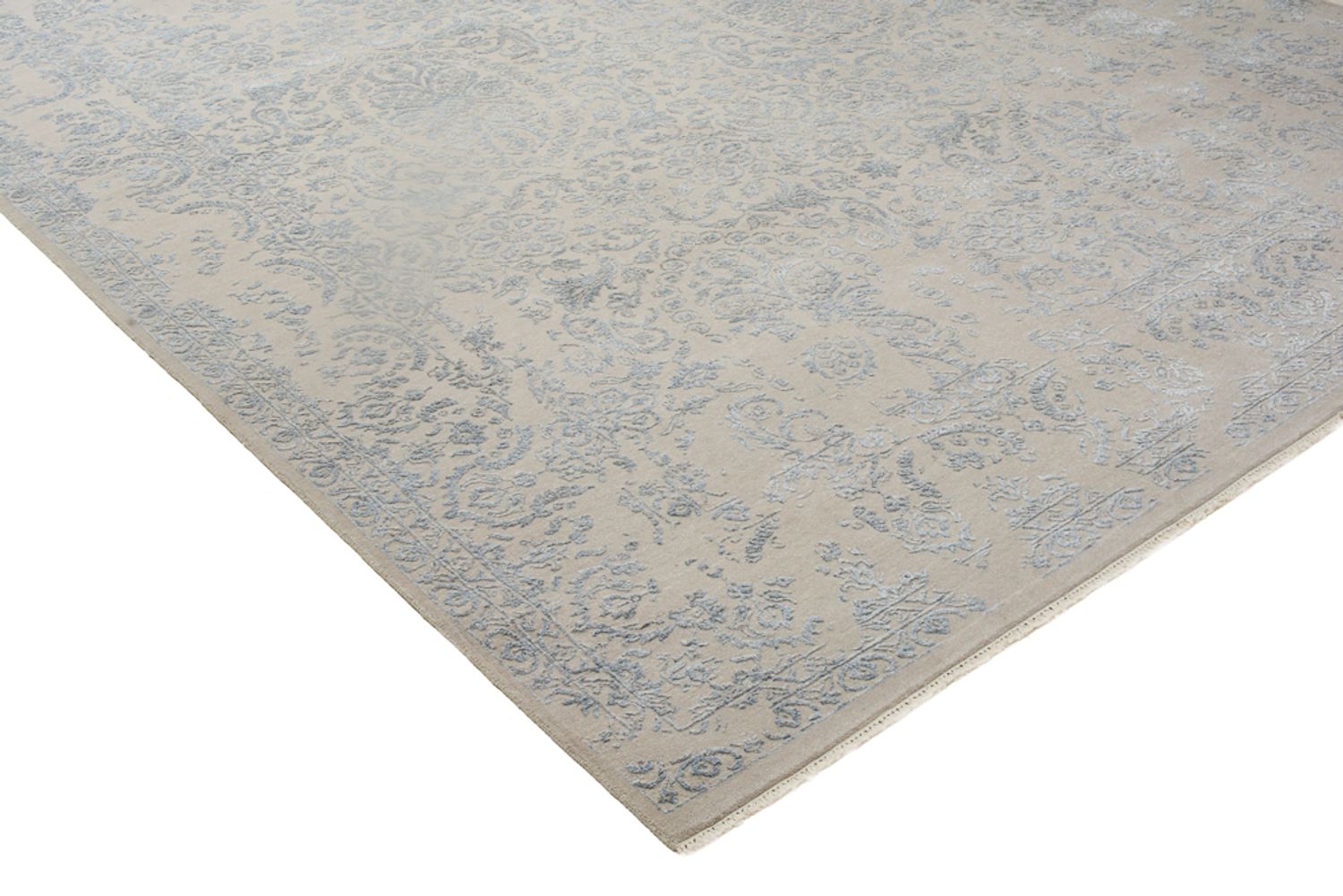 Designer Teppich - 334 x 243 cm - hellgrau