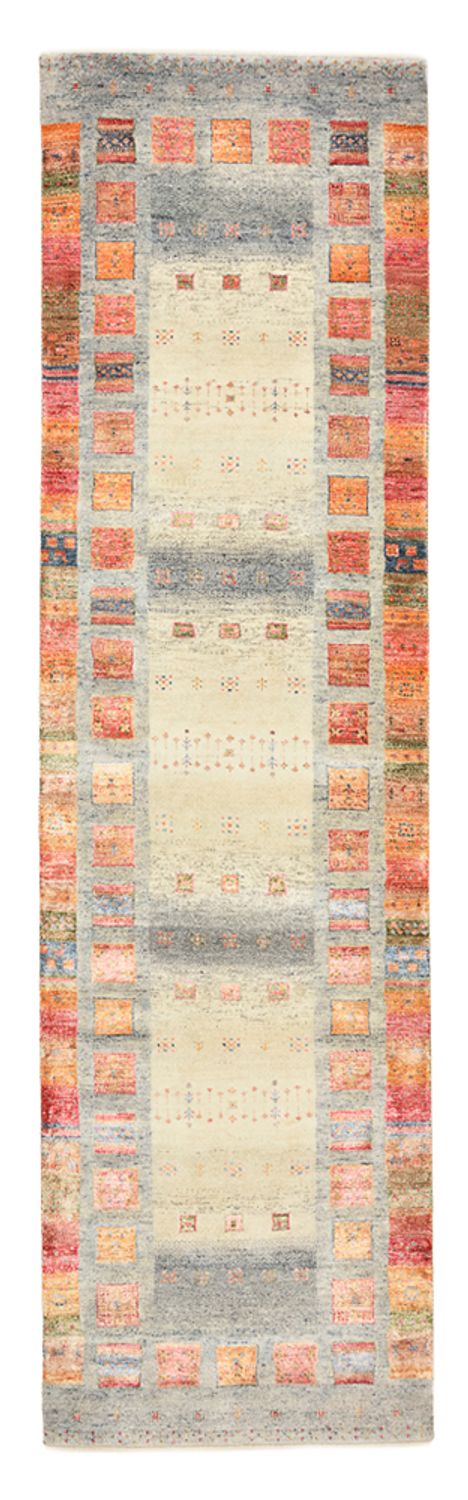 Läufer Gabbeh - Loribaft Indus - 295 x 82 cm - mehrfarbig