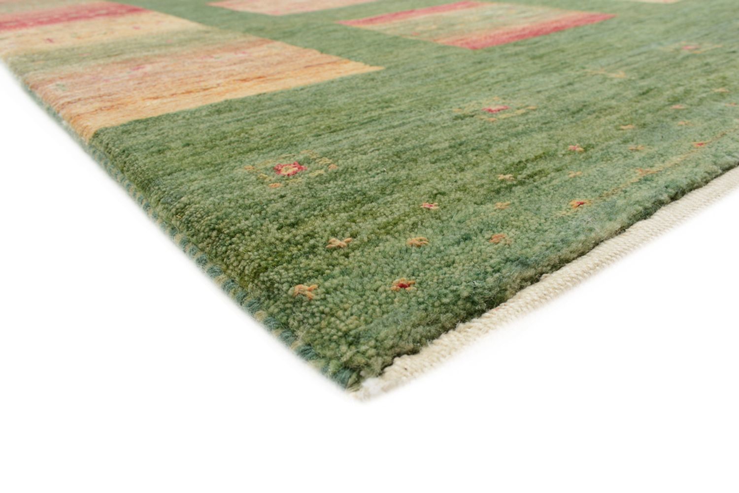 Gabbeh Teppich - Loribaft Indus - 343 x 251 cm - mehrfarbig