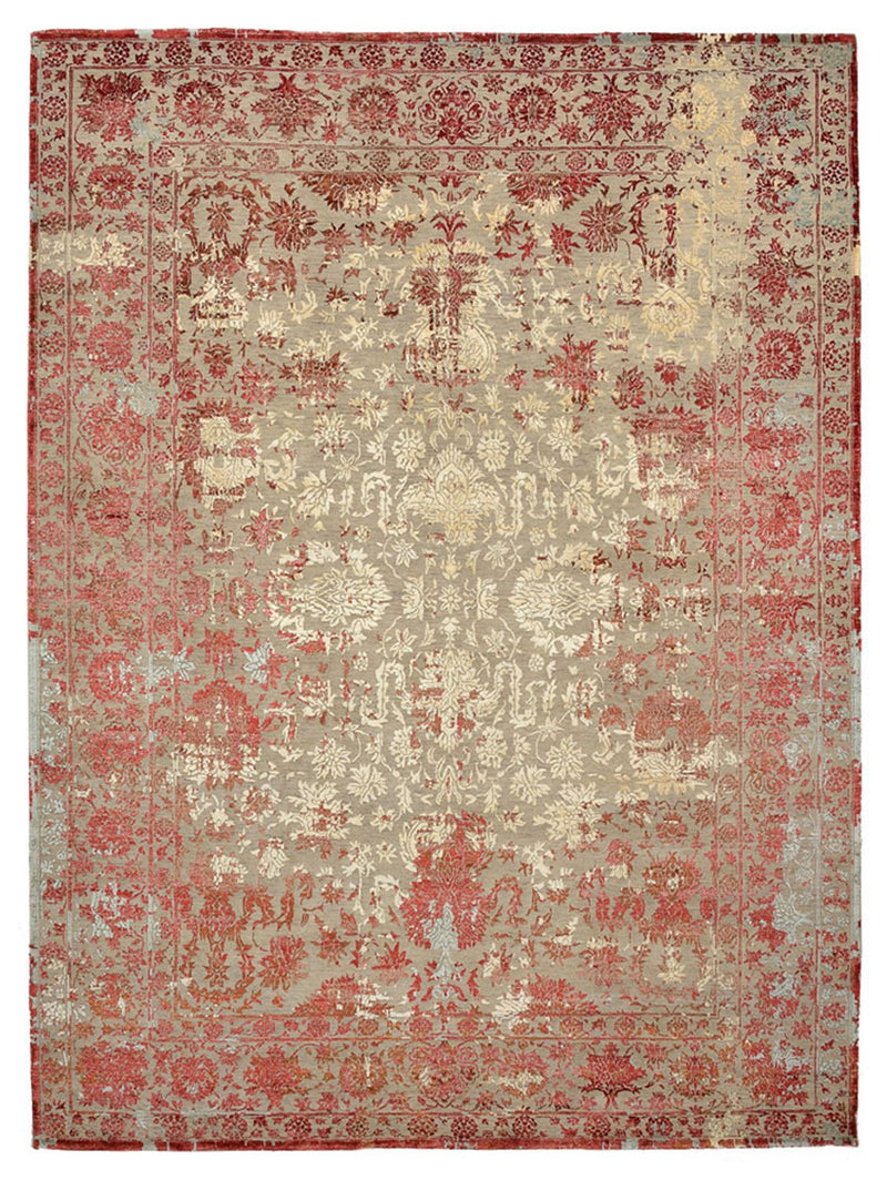 Designer Teppich - 339 x 252 cm - hellbeige