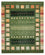 Gabbeh Teppich - Loribaft Indus - 302 x 249 cm - grün