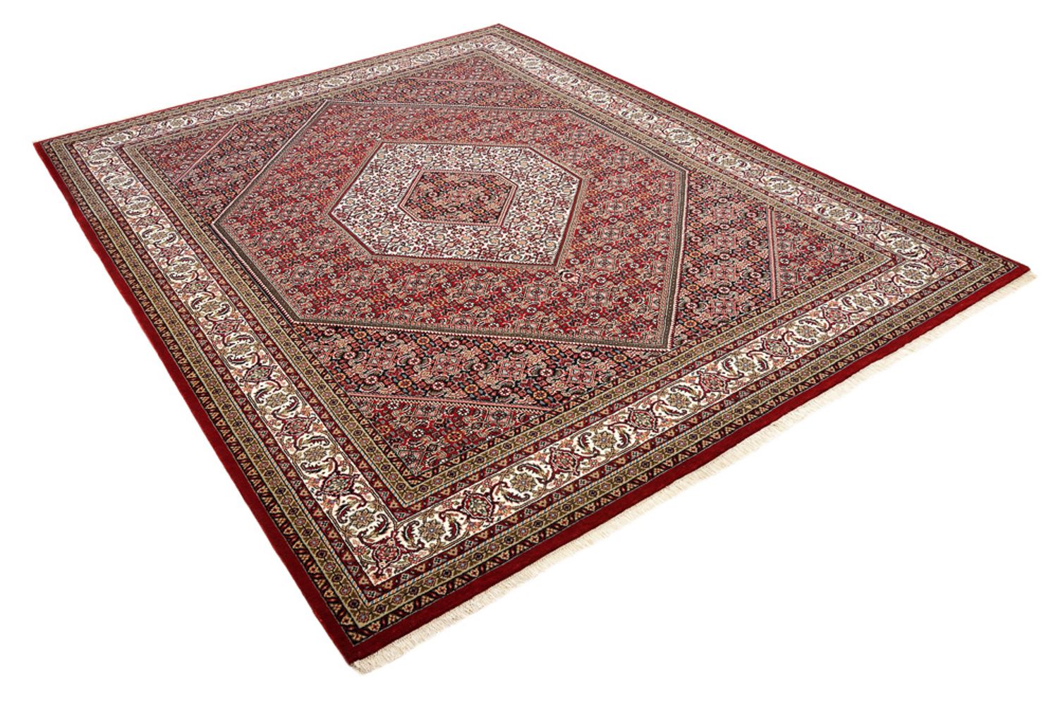 Perserteppich - Bidjar - Royal - 250 x 199 cm - bordeauxrot