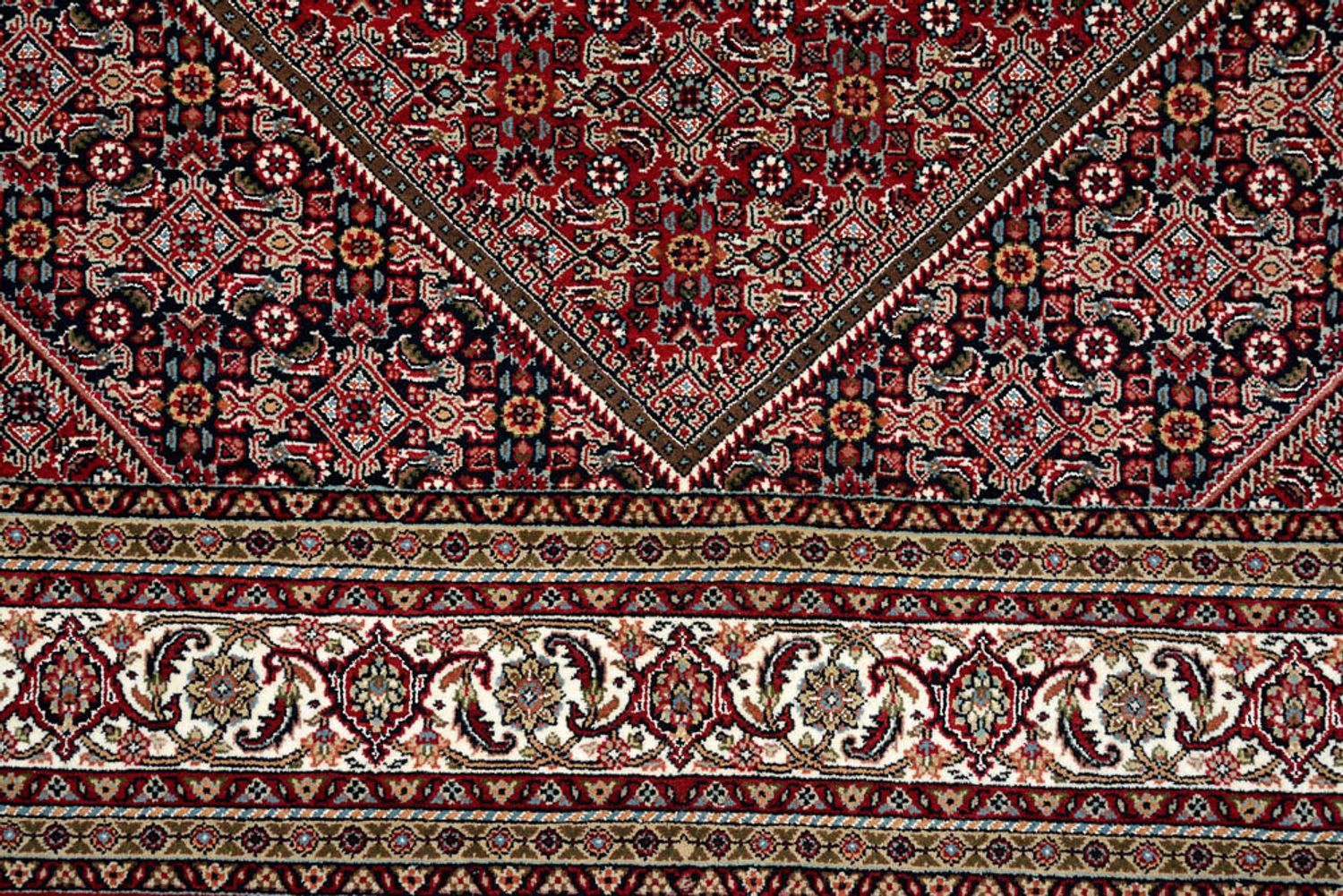 Perserteppich - Bidjar - Royal - 250 x 199 cm - bordeauxrot