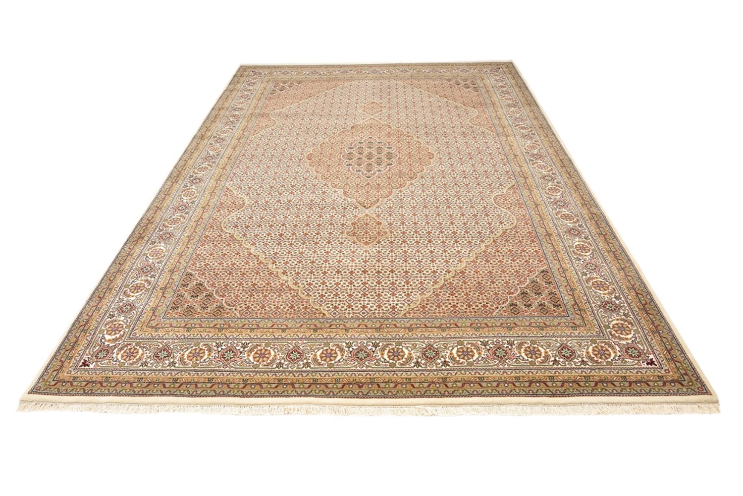 Orientteppich - Täbriz - 352 x 250 cm - dunkelbeige