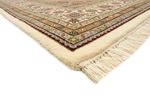 Orientteppich - Täbriz quadratisch  - 203 x 201 cm - dunkelbeige