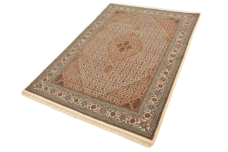Orientteppich - Täbriz - 177 x 125 cm - dunkelbeige