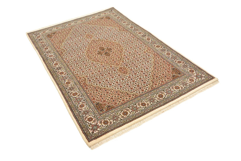 Orientteppich - Täbriz - 177 x 125 cm - dunkelbeige