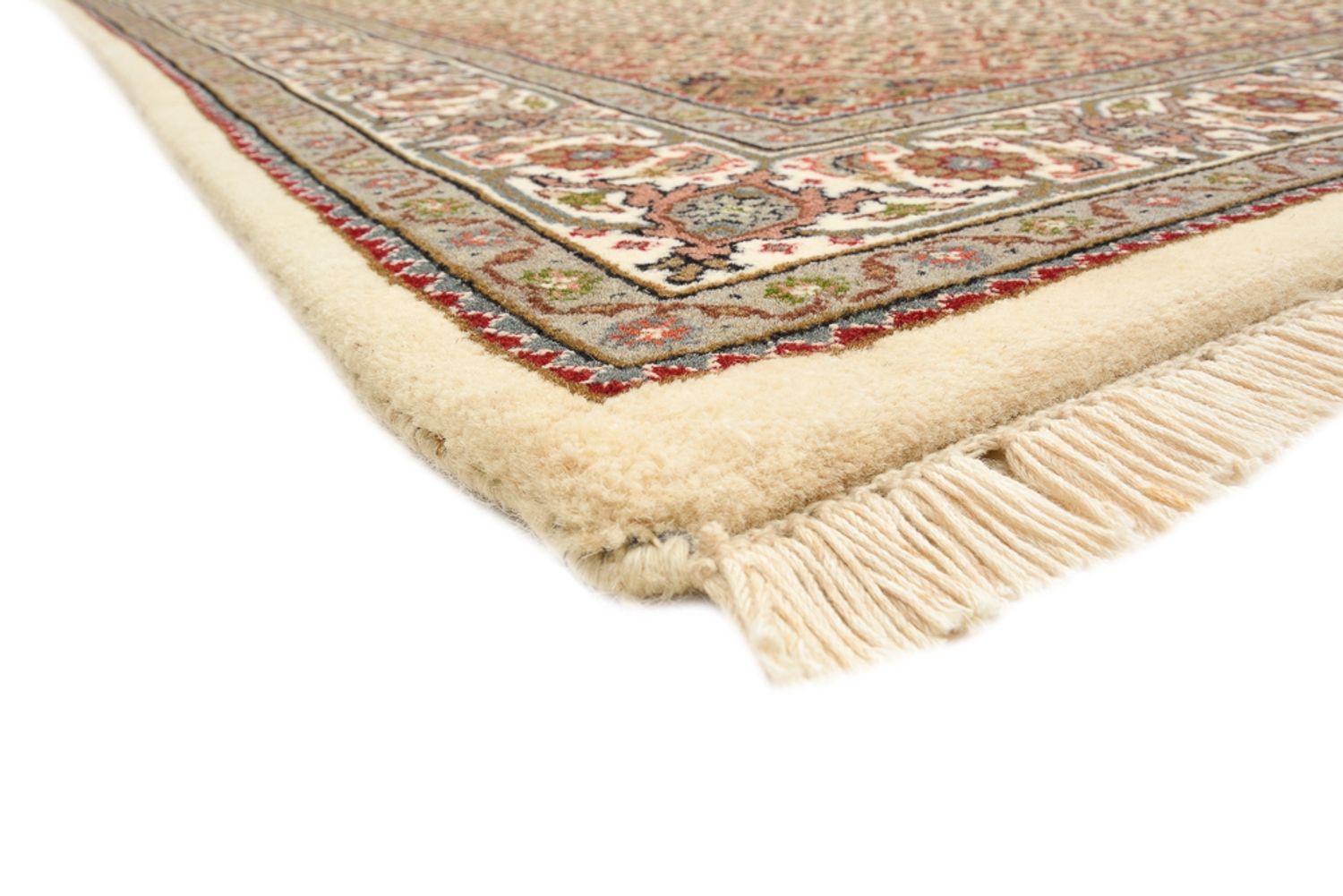 Orientteppich - Täbriz - 177 x 125 cm - dunkelbeige