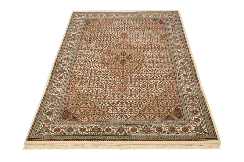Orientteppich - Täbriz - 177 x 125 cm - dunkelbeige