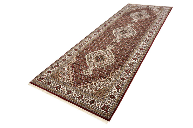 Läufer Orient - Täbriz - 362 x 122 cm - hellbeige