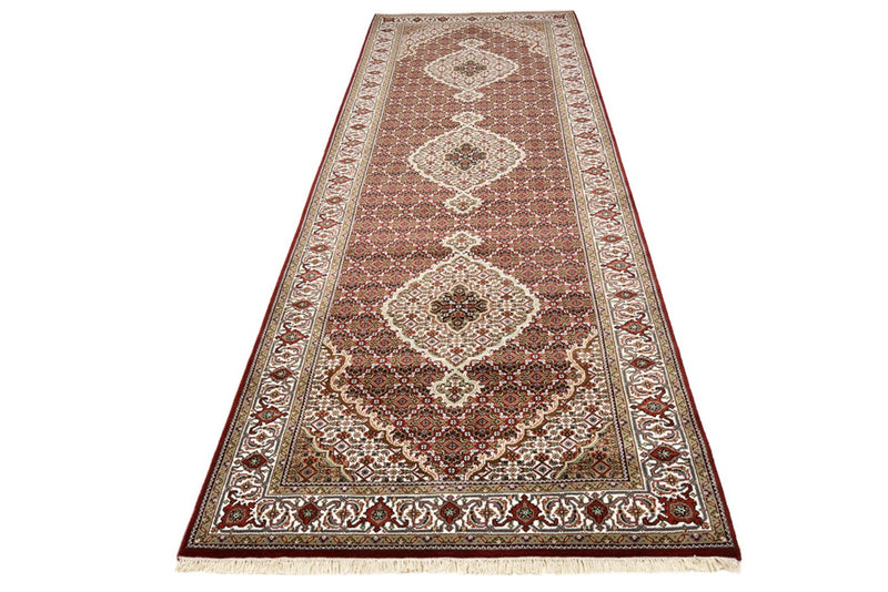 Läufer Orient - Täbriz - 362 x 122 cm - hellbeige
