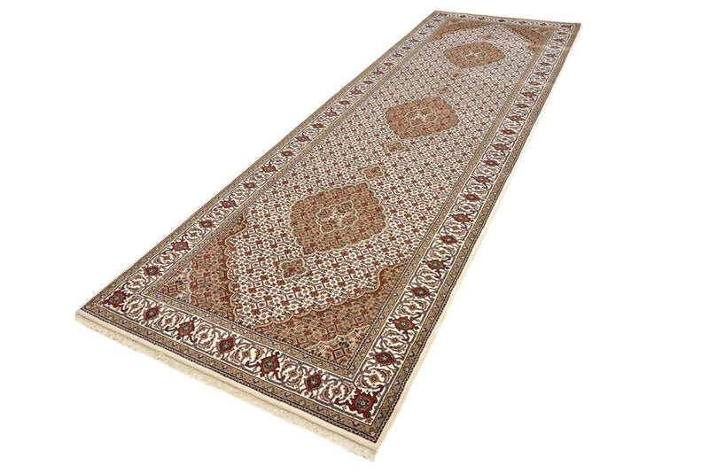 Läufer Orient - Täbriz - 372 x 121 cm - hellbeige