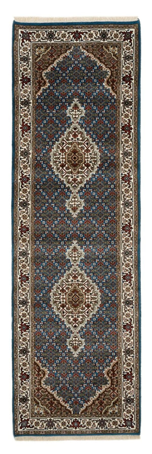 Läufer Orient - Täbriz - 244 x 75 cm - dunkelblau