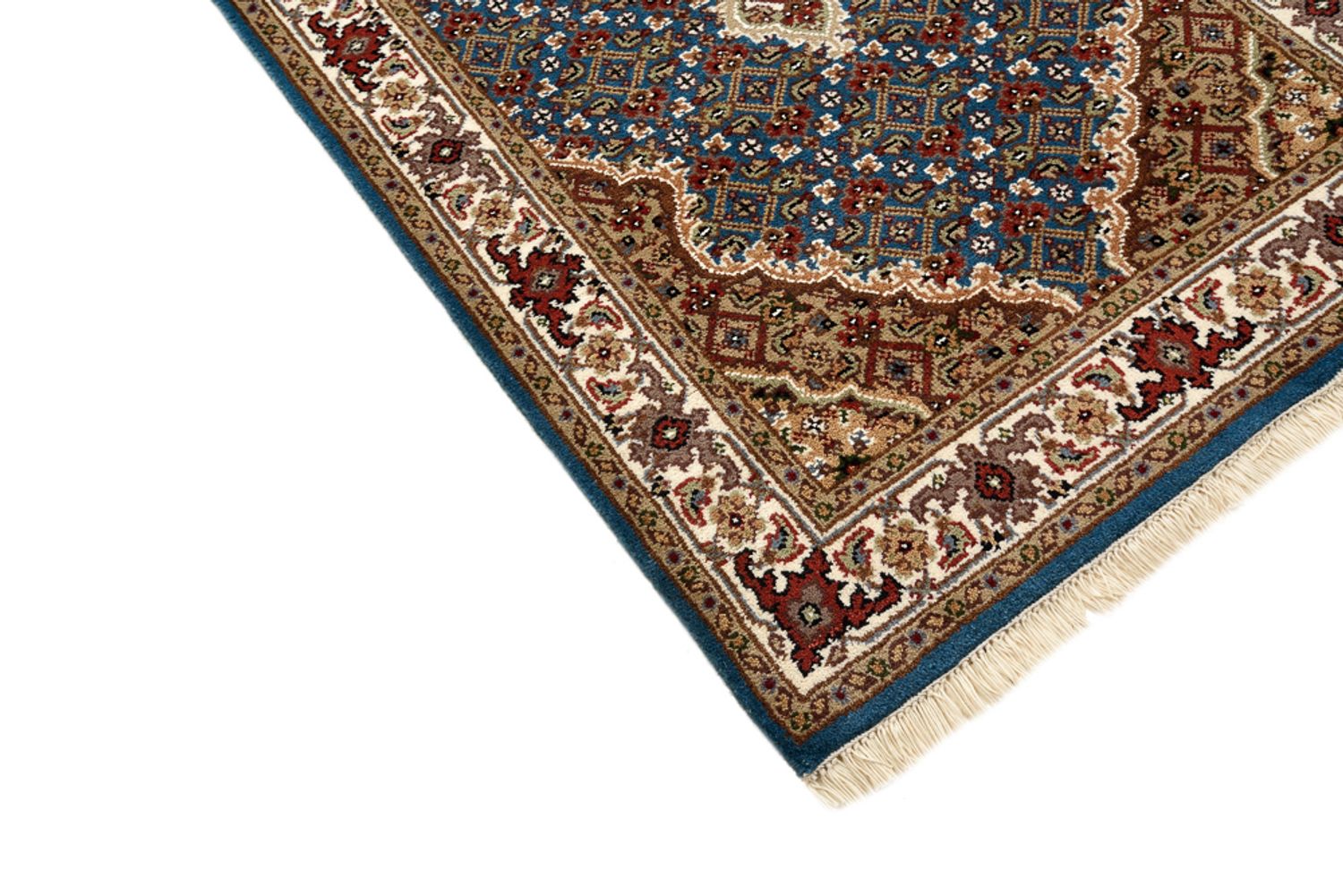 Läufer Orient - Täbriz - 454 x 79 cm - dunkelblau