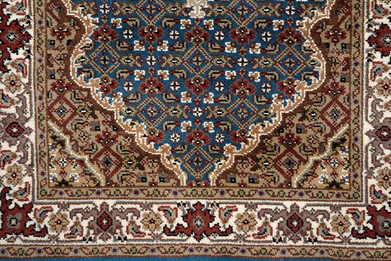 Läufer Orient - Täbriz - 454 x 79 cm - dunkelblau