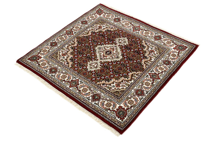 Orientteppich - Täbriz - 93 x 89 cm - creme