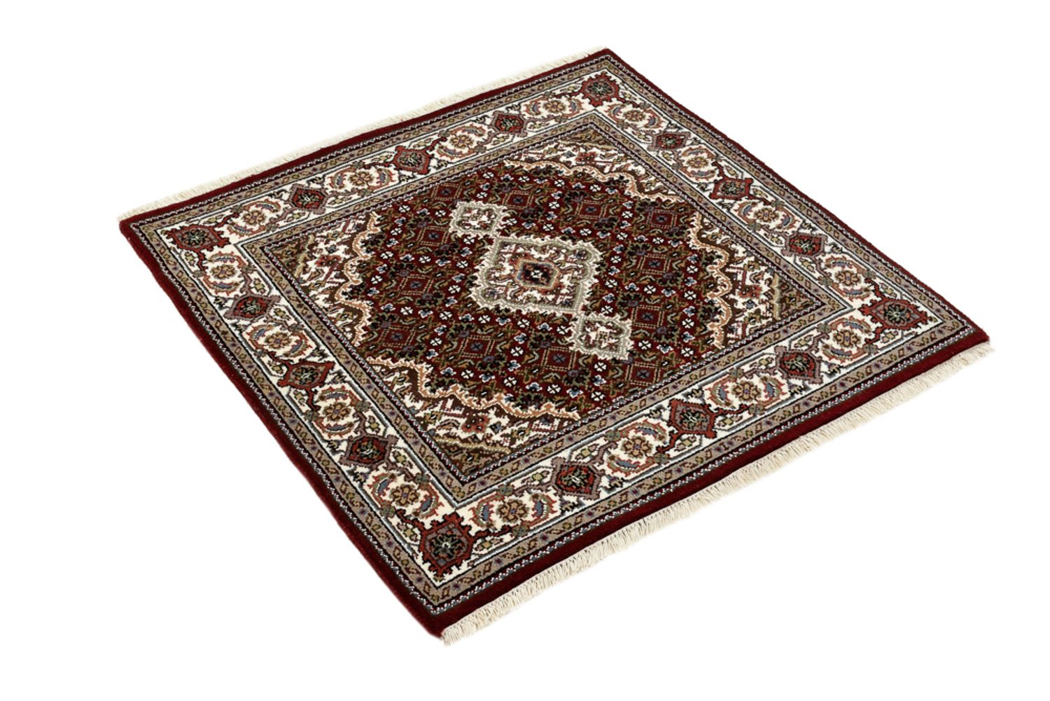 Orientteppich - Täbriz - 93 x 89 cm - creme