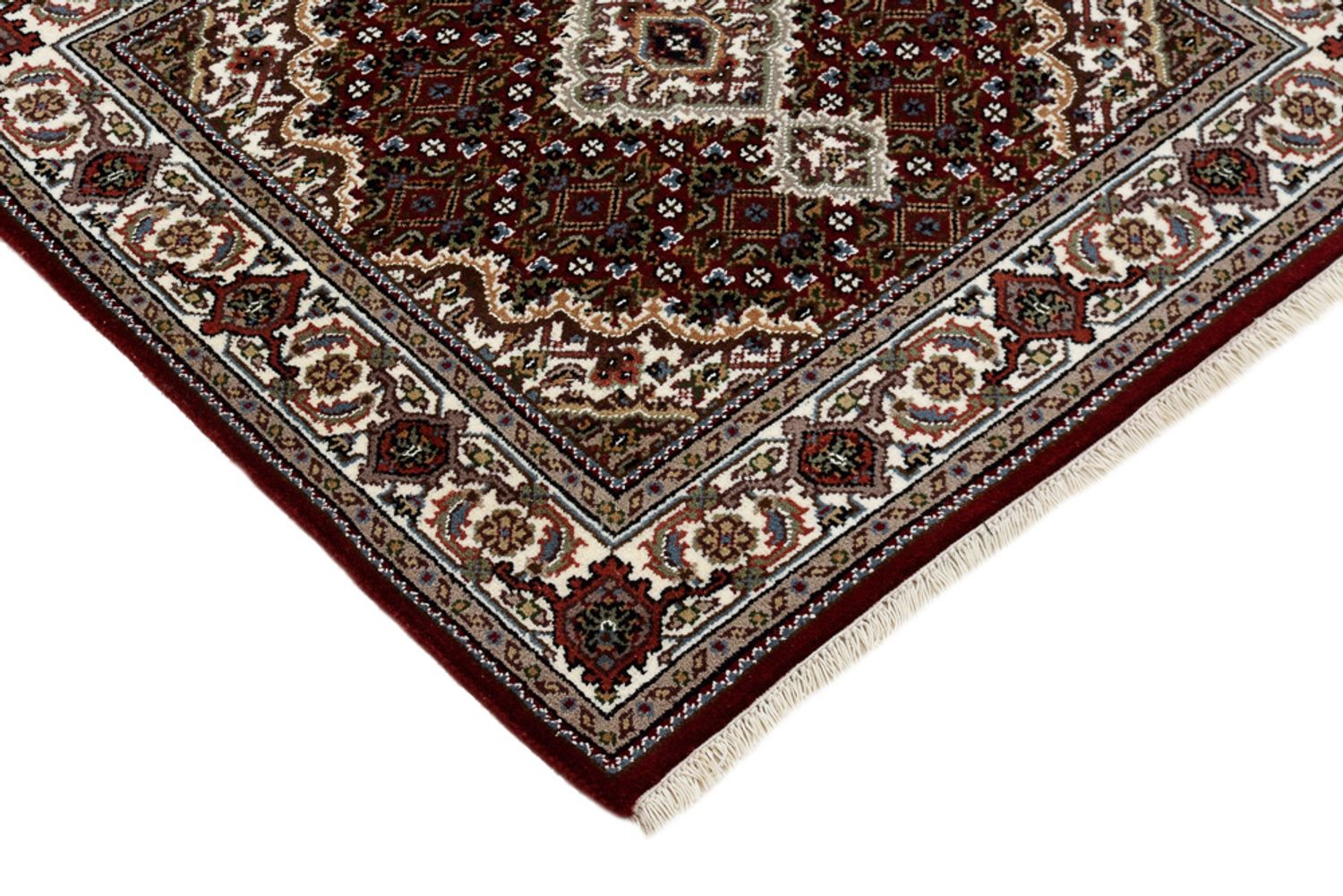 Orientteppich - Täbriz - 93 x 89 cm - creme