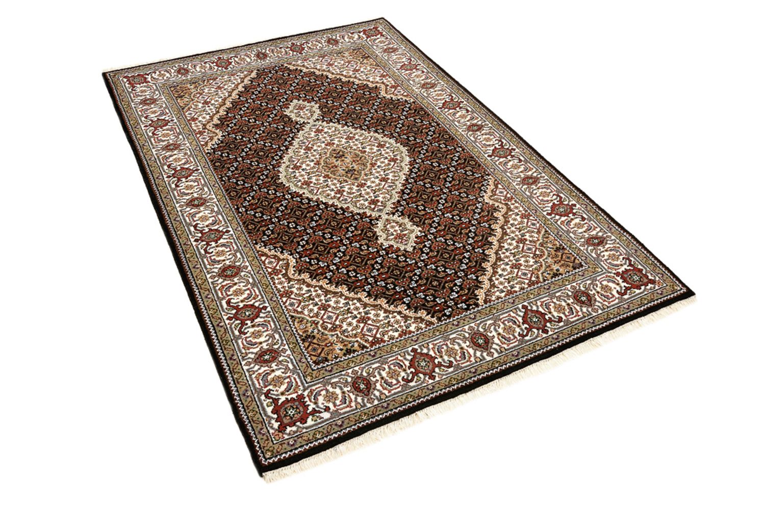 Orientteppich - Täbriz - 183 x 121 cm - creme