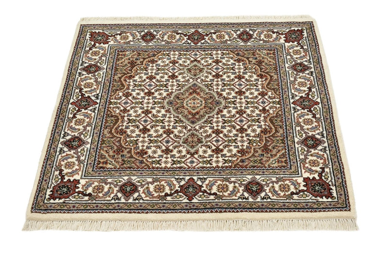 Orientteppich - Täbriz - 92 x 89 cm - creme