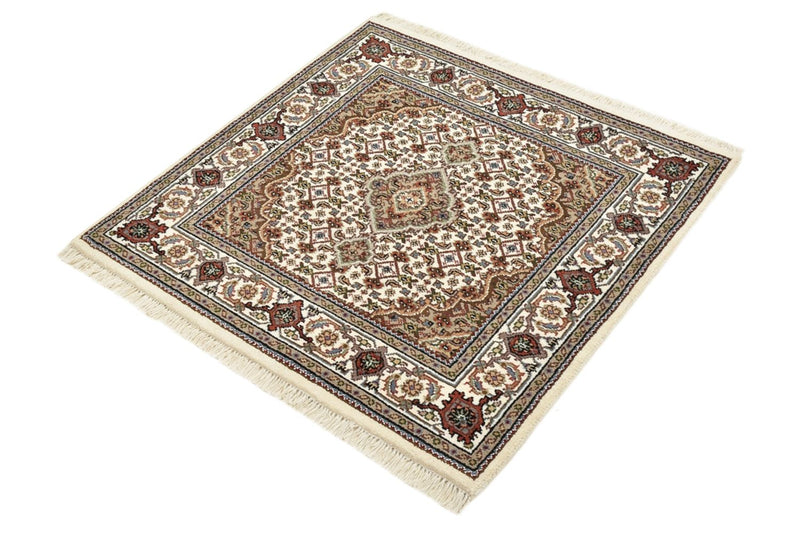 Orientteppich - Täbriz - 92 x 89 cm - creme