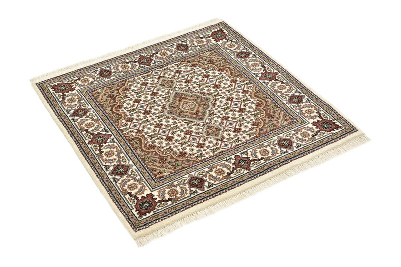 Orientteppich - Täbriz - 92 x 89 cm - creme