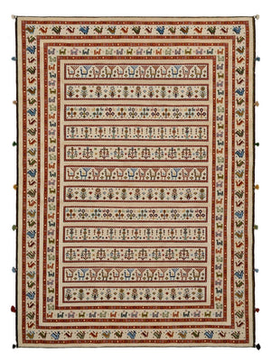Orientteppich - 245 x 177 cm - hellbeige