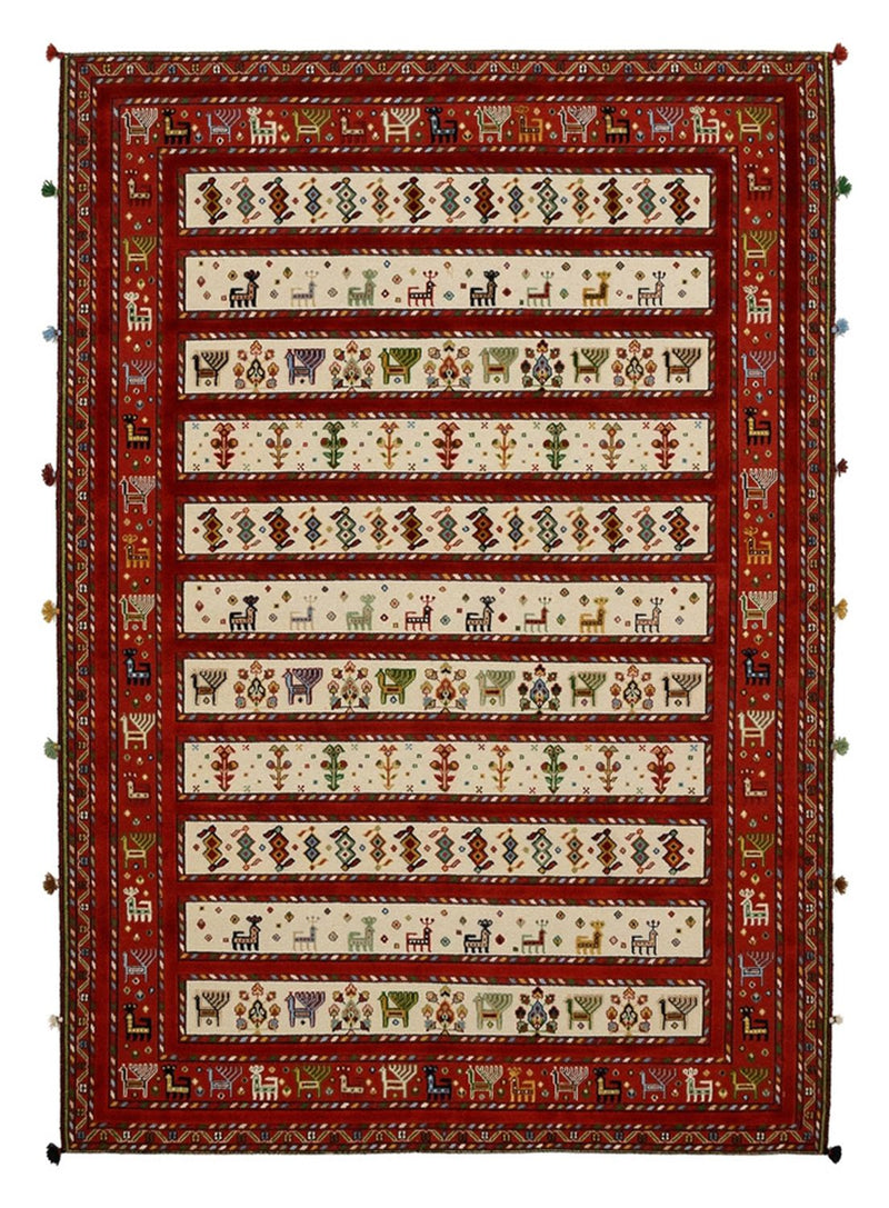 Orientteppich - 245 x 175 cm - hellbeige