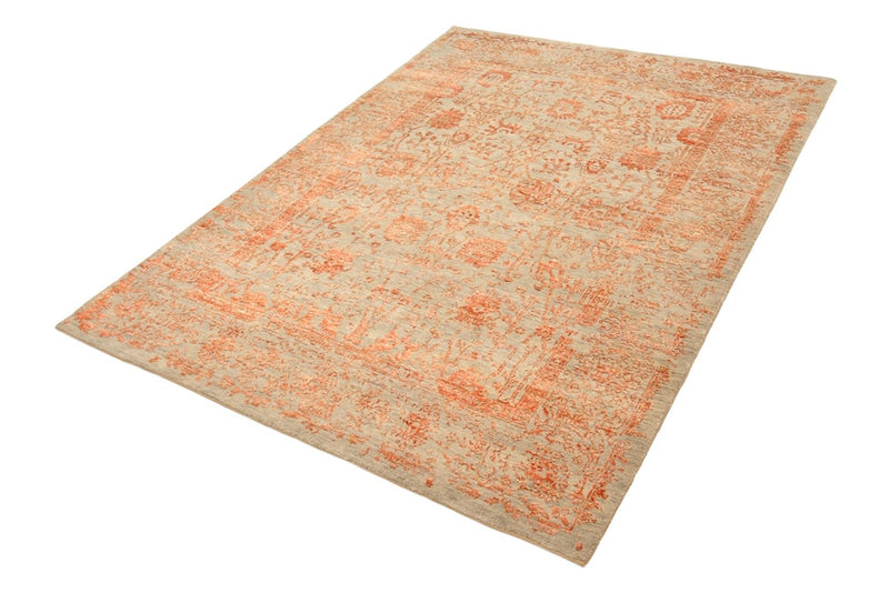Designer Teppich - 196 x 150 cm - rost