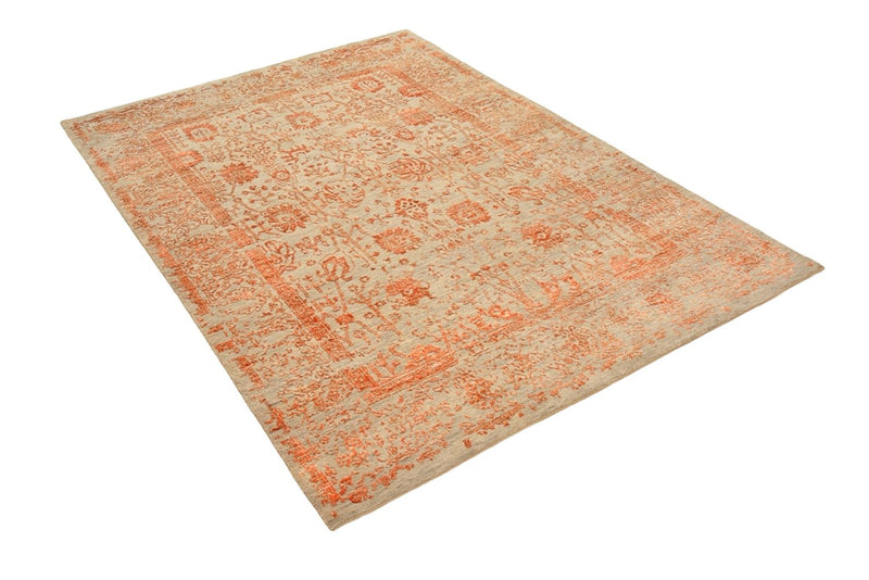 Designer Teppich - 196 x 150 cm - rost